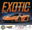 Exotic Sports Cars Promotional Calendar  Stapled – Main Image – 2027