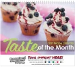 Taste of the Month Wall Calendar  Spiral – Main Image – 2027