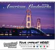 American Landmarks Wall Calendar  - Spiral – Main Image – 2027