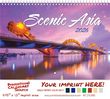 Scenes Across Asia 13-Month Wall Calendar – Customizable Spiral-Bound Promotional Calendar with Asian Travel Photography – Main Image – 2027