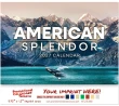 America Splendor Promotional Wall Calendar  - Stapled - Foil Stamped Ad Copy – Main Image – 2027