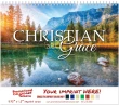 Christian Grace Spiral Wall Calendar With Metallic Foil Stamped Advertising Copy – Main Image – 2027