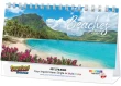 Custom Promotional Tent Desk Calendar | 2027 Beach Series – Main Image – 2027