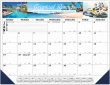 22x17 Desk Pad Calendar with Full-Color Header Imprint Ad Copy – Main Image – 2027