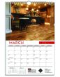 Custom Wall Calendar with Top Spiral Binding, 11x17 – Main Image – 2027