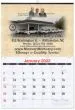 Single Photo Wall Calendar Custom Printed, size 12x17, Pad Stitched to Backer, Tear-Off Pages – Main Image – 2027