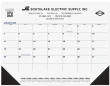Desk Pad Calendar Blue & Black Large Grid – Main Image – 2027