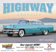 Highway Memories Cars Wall Calendar  Stapled – Main Image – 2027
