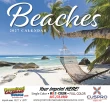 Fabulous Beaches Wall Calendar 2027, Stapled, Exotic Beaches, Personalized – Main Image – 2027