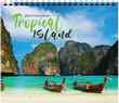 Tropical Island Resorts & Beaches Scenic Calendar, 13.5x24  – Main Image – 2027
