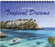 3 Month Wall Calendar With Tropical Images 2 Panel (Year: 2027) – Main Image – 2027