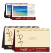 Tropical Paradise Tent Desk Calendar - Gold Foil Ad – Main Image – 2027