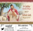 (Bilingual - Spanish / English) Catholic Faith Calendar 2027 with William Luberoff Biblical Artwork – Main Image – 2027
