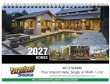 Full-Color Real Estate Promotional Desk Calendar for Realtors, Builders & Property Managers – Main Image – 2027