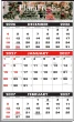 3-Months-In-View Multi-Sheets Calendar w/Tinned Top 10-7/8x18 – Main Image – 2027