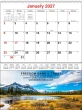Nature Majesty Scenic Single Pocket Wall Calendar – Main Image – 2027