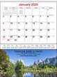 Full-Color Imprint Single Pocket Wall Calendar, 8.75x11.625, Spiral – Main Image – 2027