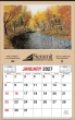 Larry Anderson Wildlife "Larson Farm Phesants" Full Apron Hanger Calendar 22x35 | 2027 – Main Image – 2027