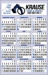 Small size Year-In-View Wall Calendar 1-4 Color Imprint, 10-7/8x17 – Main Image – 2027