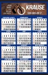 Small size Custom Year-In-View Wall Calendar Full Color Imprint, 10-7/8x17 – Main Image – 2027