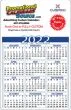 Laminated Card Calendar 11x17, Full Color Imprint 2-Sides, 14 pt. – Main Image – 2027