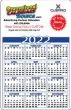 Laminated Plastic Calendar 11x17, Full Color Imprint 2-Sides, 30pt. – Main Image – 2027