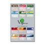 Laminated Card Calendar - 5.25x8.5 Repositionable Adhesive Backing – Main Image – 2027