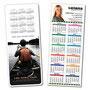 Laminated Card Calendar - 3.5x8.5 14 pt. – Main Image – 2027