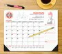 Custom Desk Pad Calendar 12-Month Full color imprint – Main Image – 2027