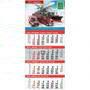 4-Month View Custom Calendar w Tear Off Grid 12x27, Full Color – Main Image – 2027