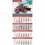 4-Month View Custom Calendar w Tear Off Grid 12x27, Full Color – Main Image – 2027