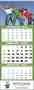 3-Month View Promotional Photo Calendar Spiral 9x24 – Main Image – 2027
