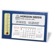 Window Premier Desk Calendar with Thermometer – Main Image – 2027