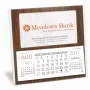 Easel Desk Calendar with Business Card Slot – Main Image – 2027