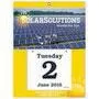 Daily Date Calendar Jumbo 6x5.5 Pad - Board size 10.5x14 – Main Image – 2027