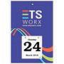 Daily Date Calendar XX-Large Pad 44 - 7x11 – Main Image – 2027