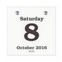 Daily Date Calendar Refill 33, 3"x3" – Main Image – 2027