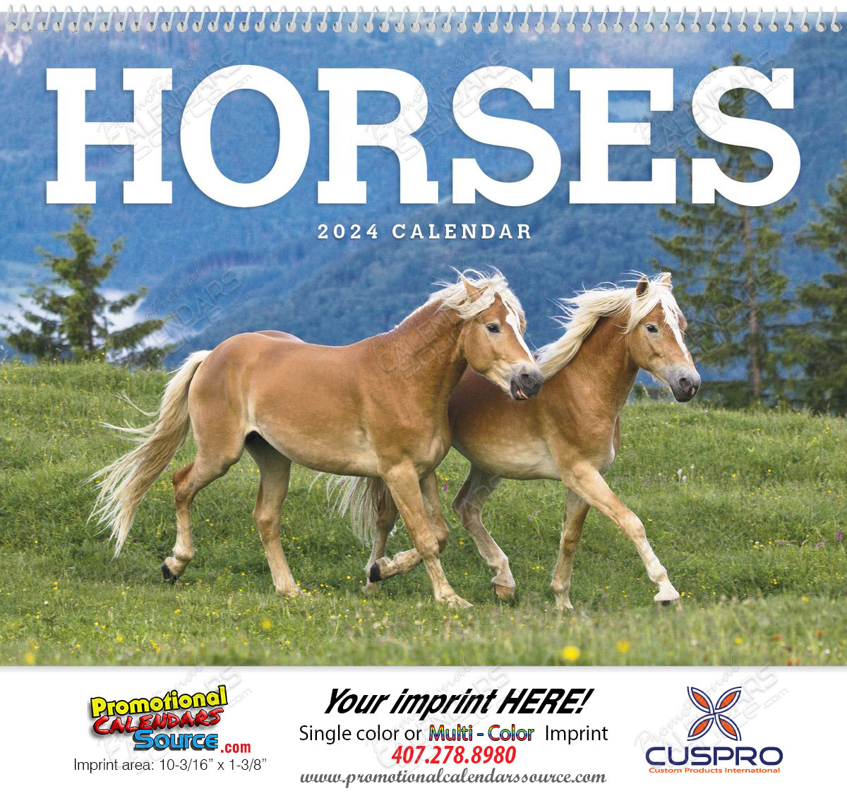 Horses Promotional Calendar 
