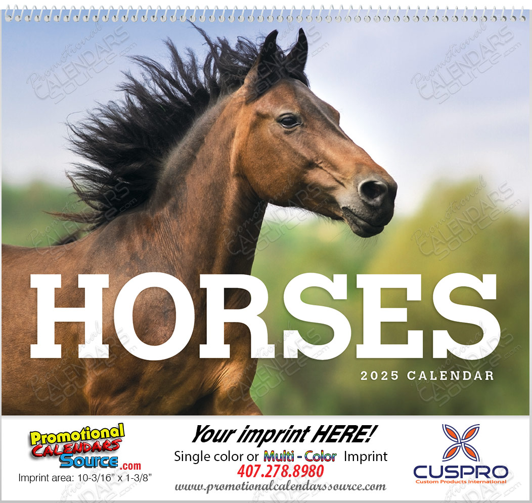 Horses Promotional Calendar 