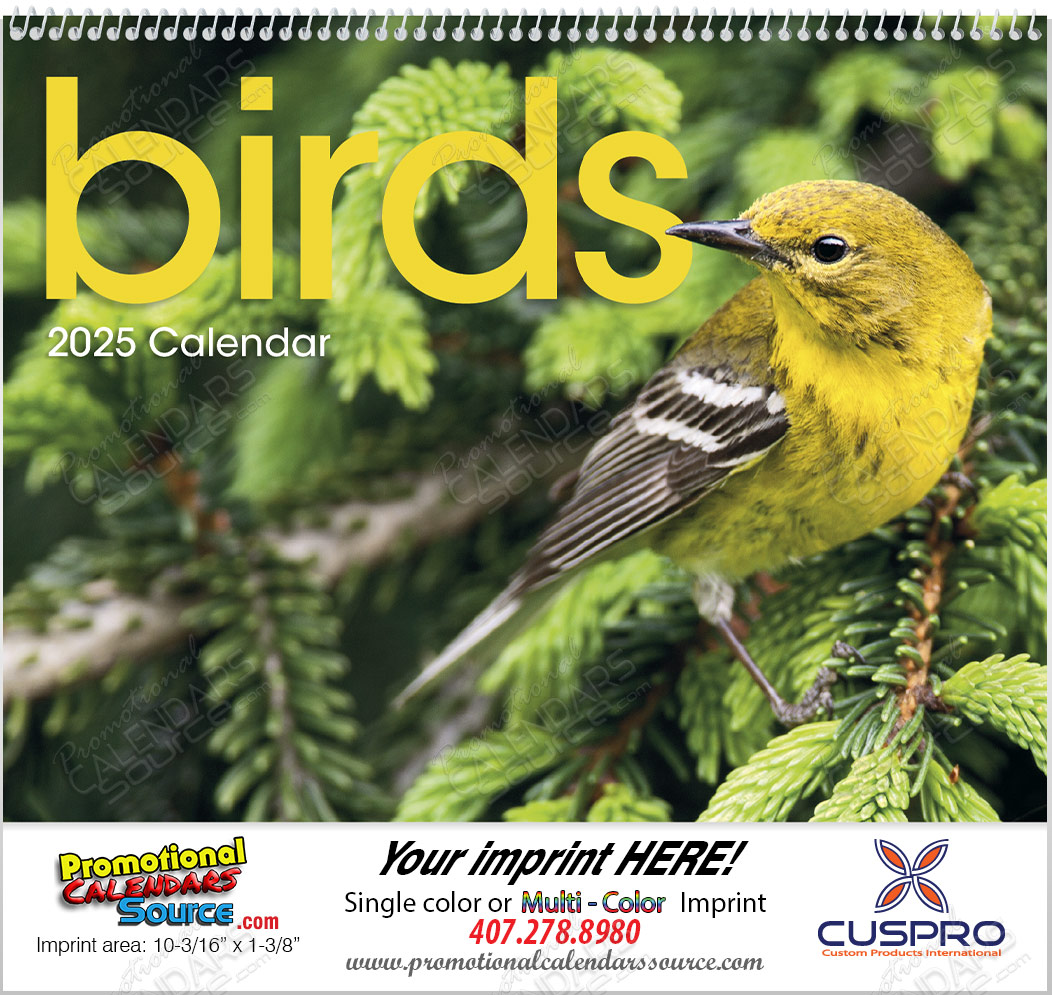 Birds Promotional Calendar 