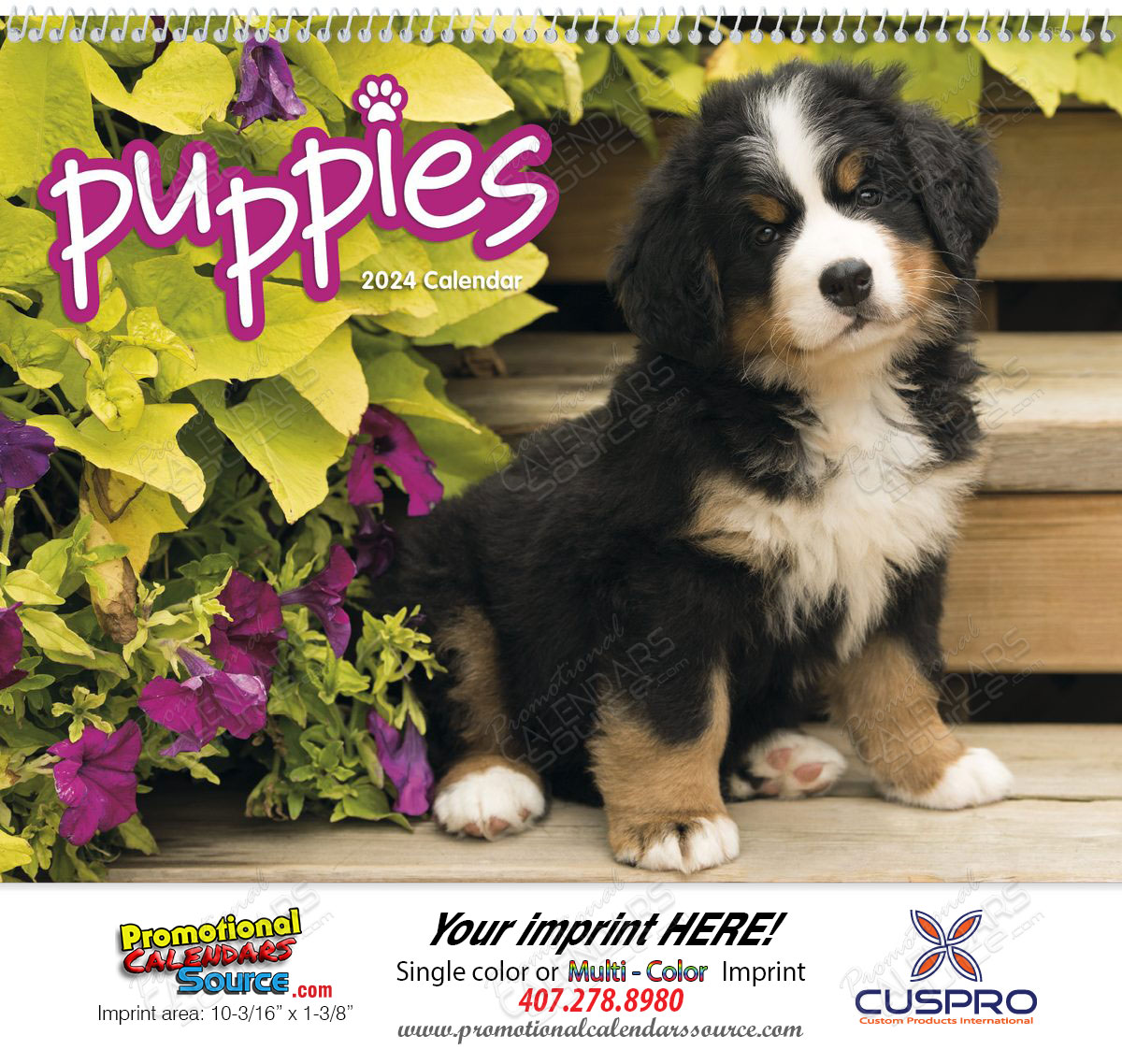 Puppies Promotional Calendar 