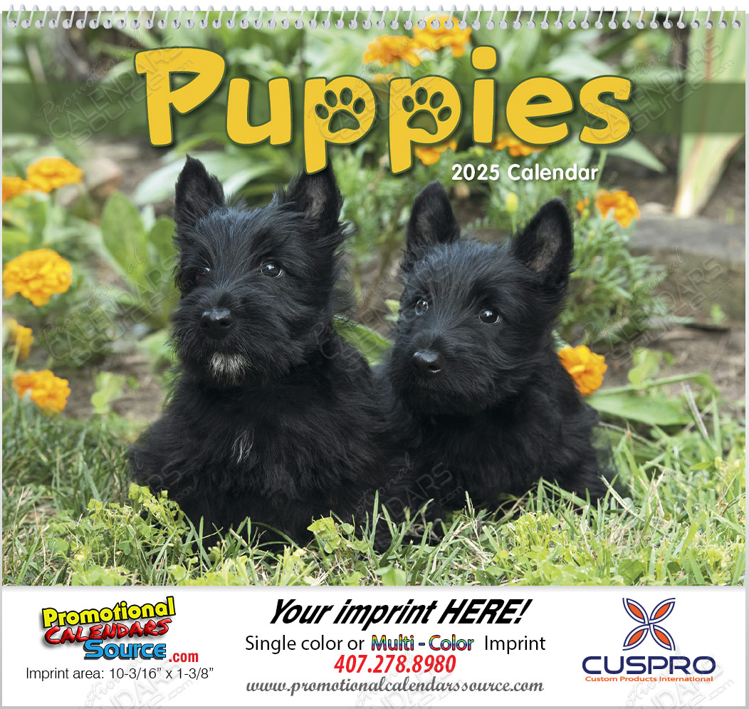 Puppies Promotional Calendar 