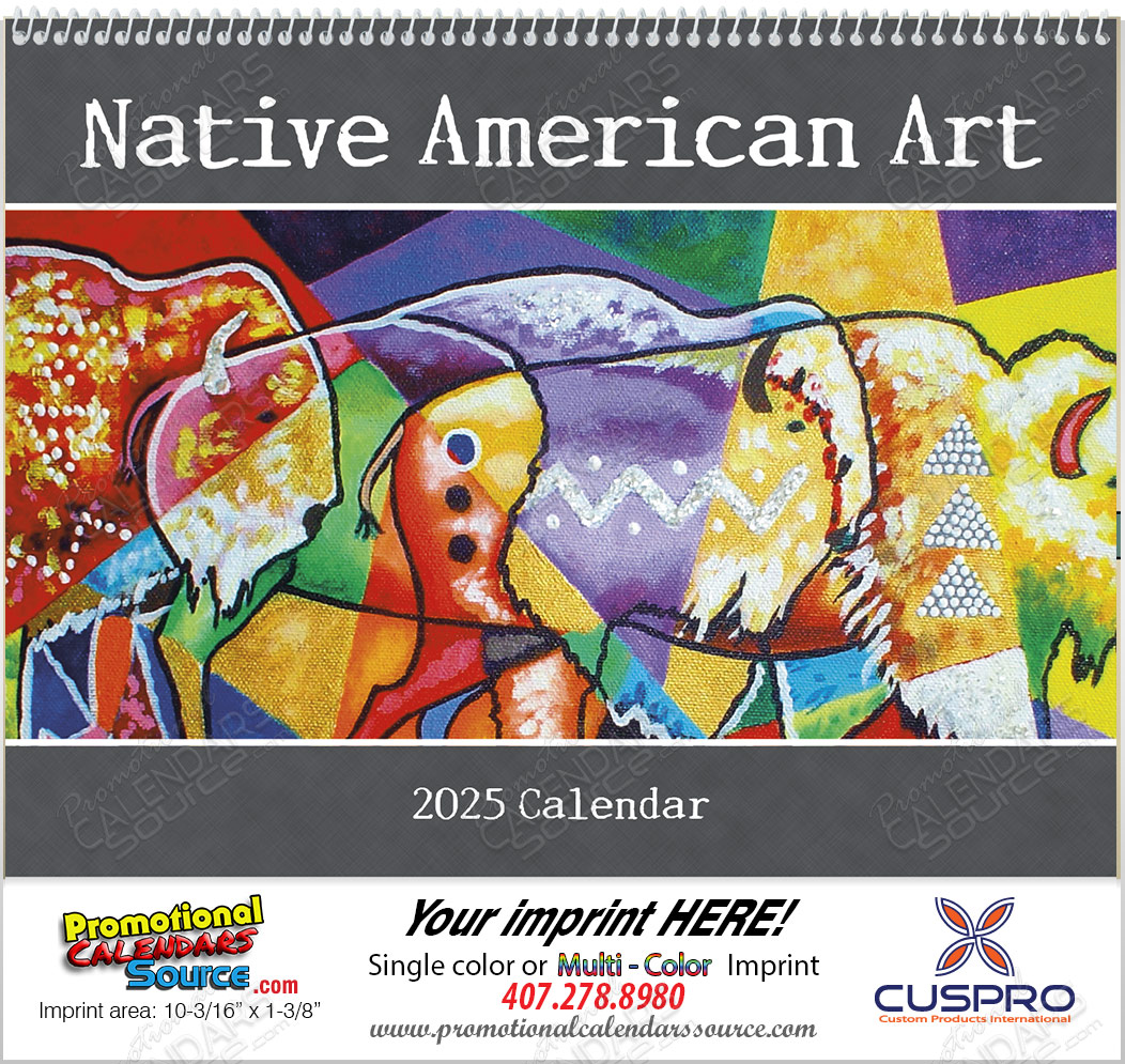 Native American Art Promotional Calendar