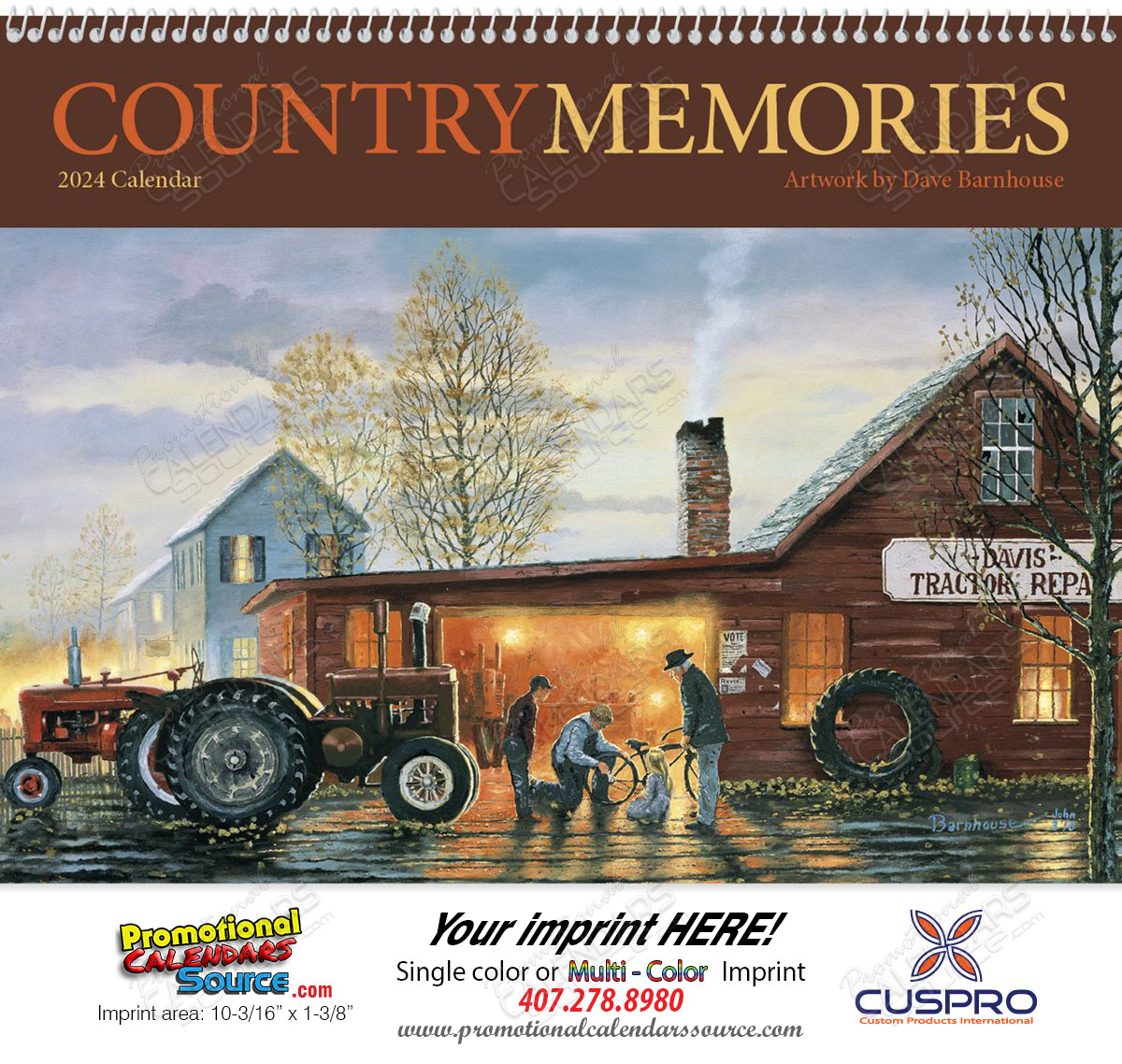 Country Memories Promotional Calendar 