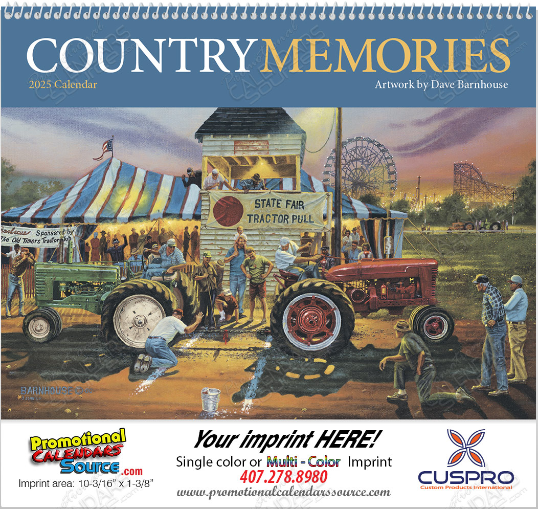 Country Memories Promotional Calendar 