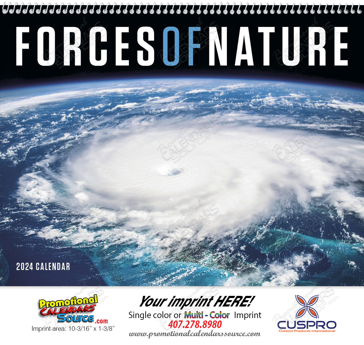 Forces of Nature Promotional Calendar 