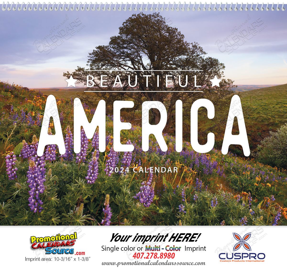 Beautiful America Promotional Calendar 