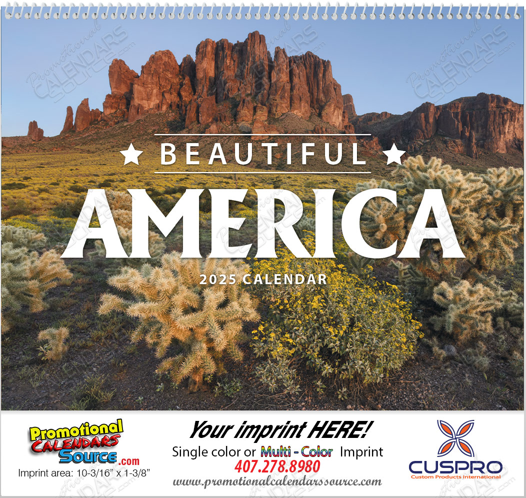 Beautiful America Promotional Calendar 