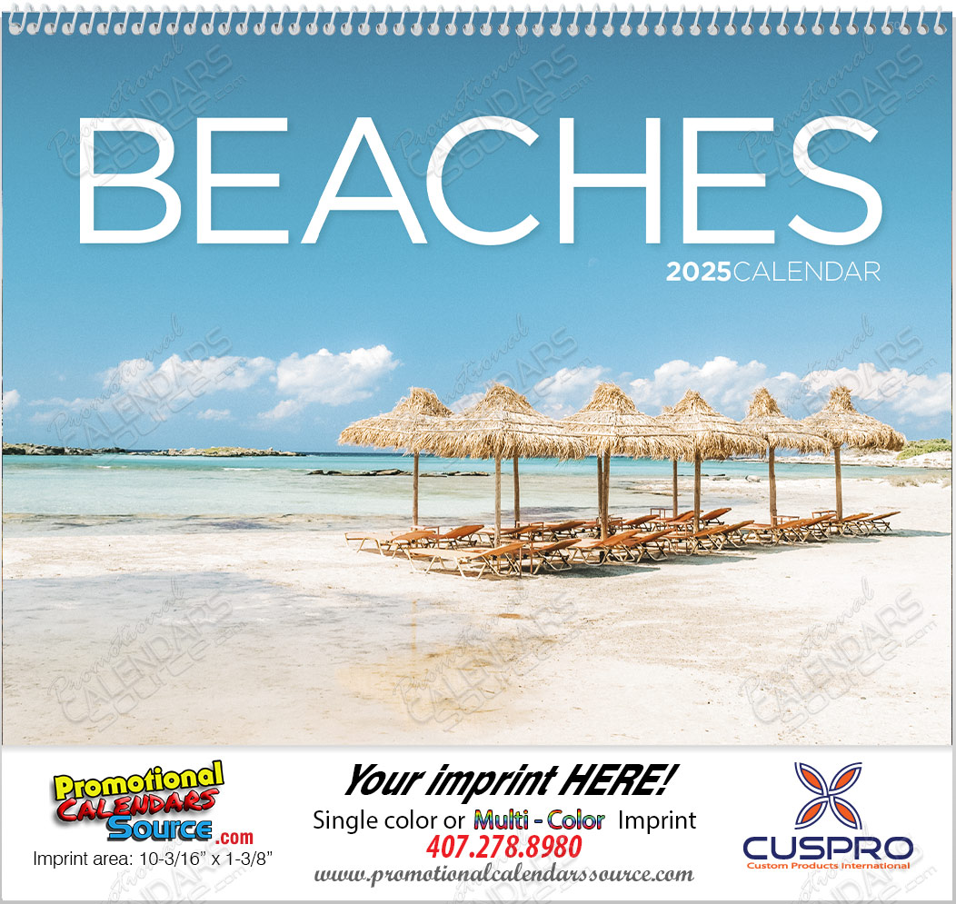 Beaches Promotional Calendar 