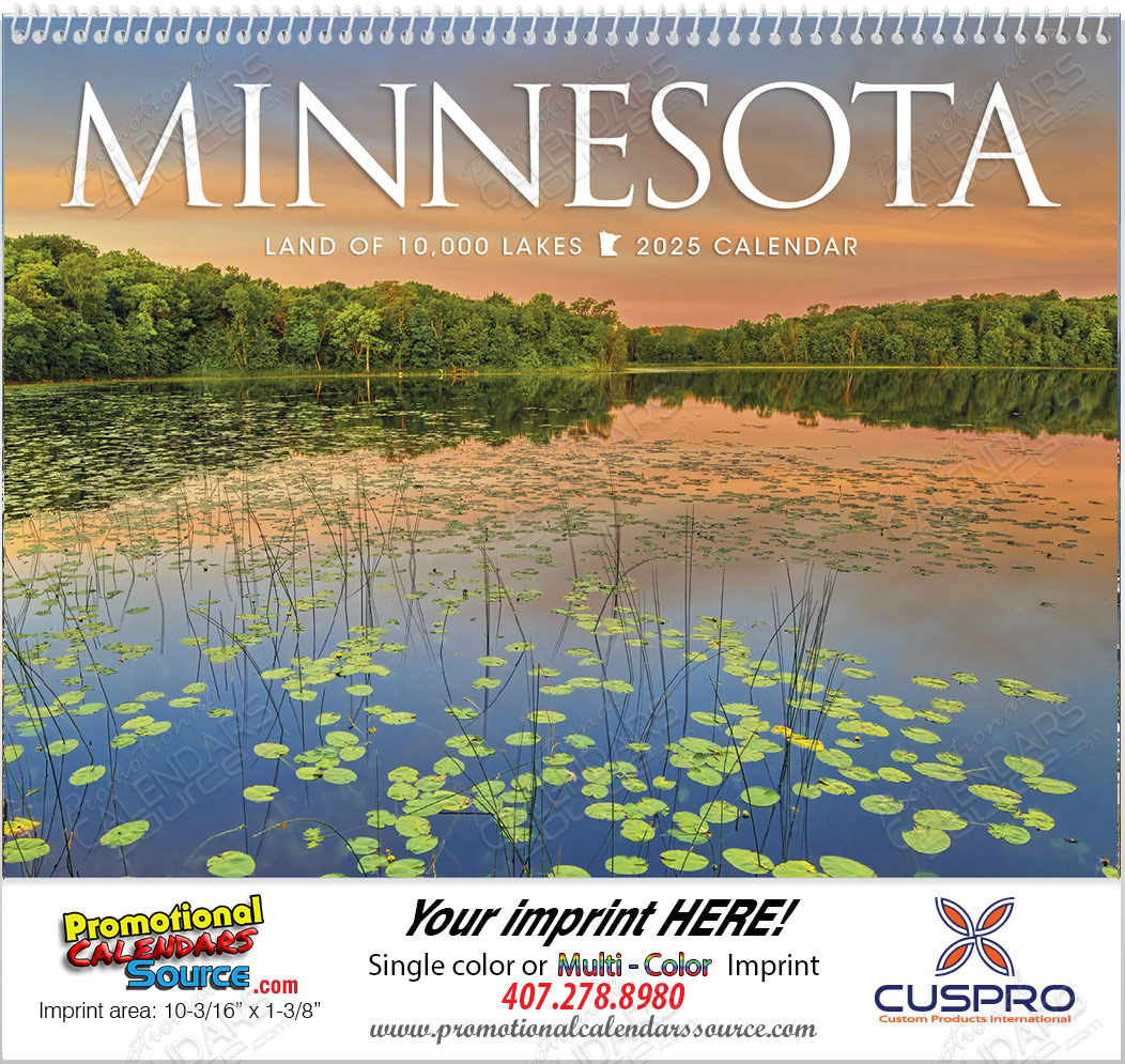 Minnesota State Promotional Calendar 